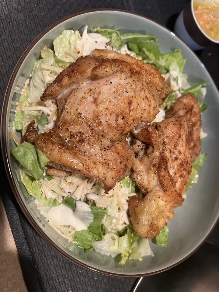 Chicken Caesar salad