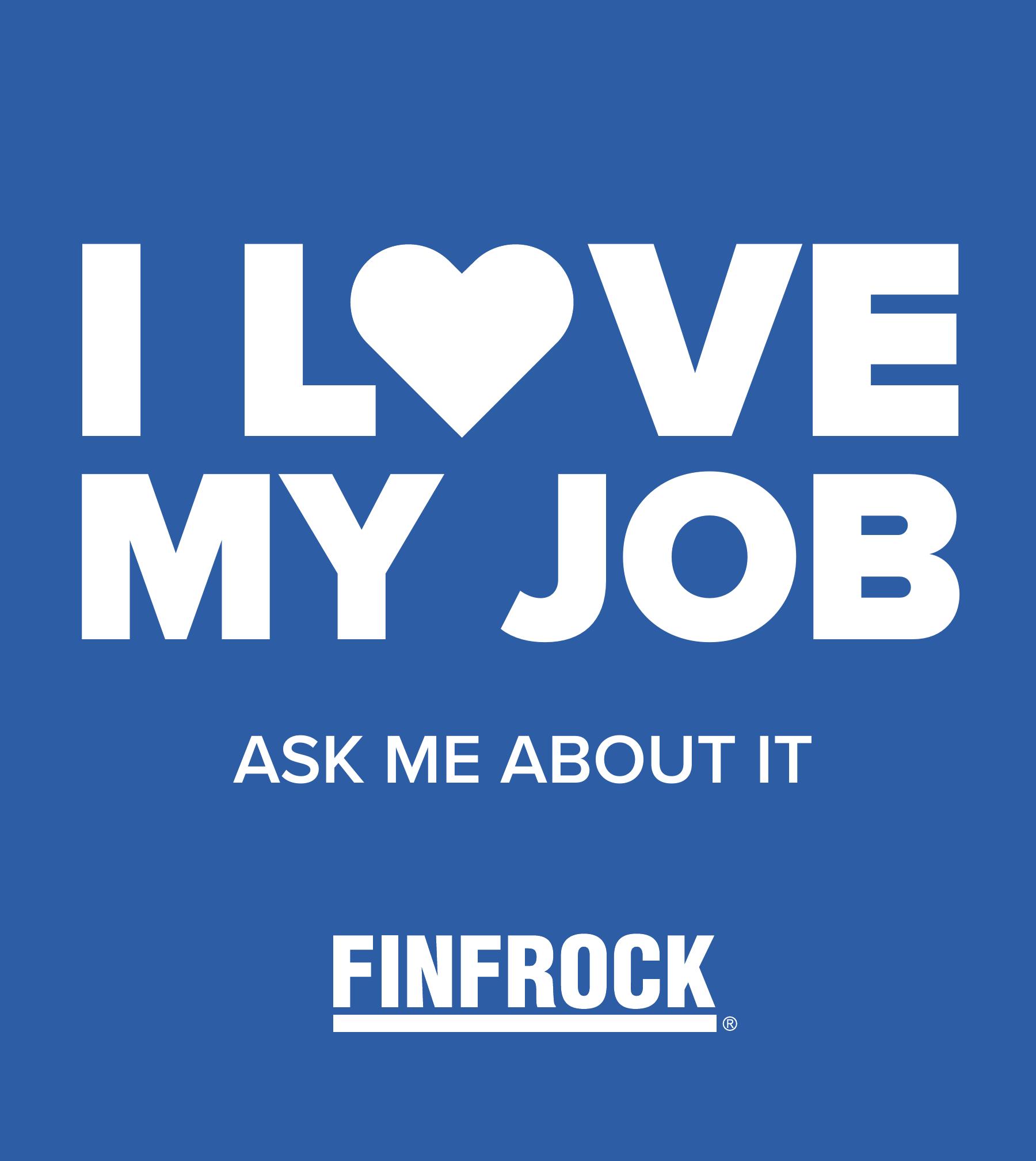 I Love FINFROCK shirt artwork