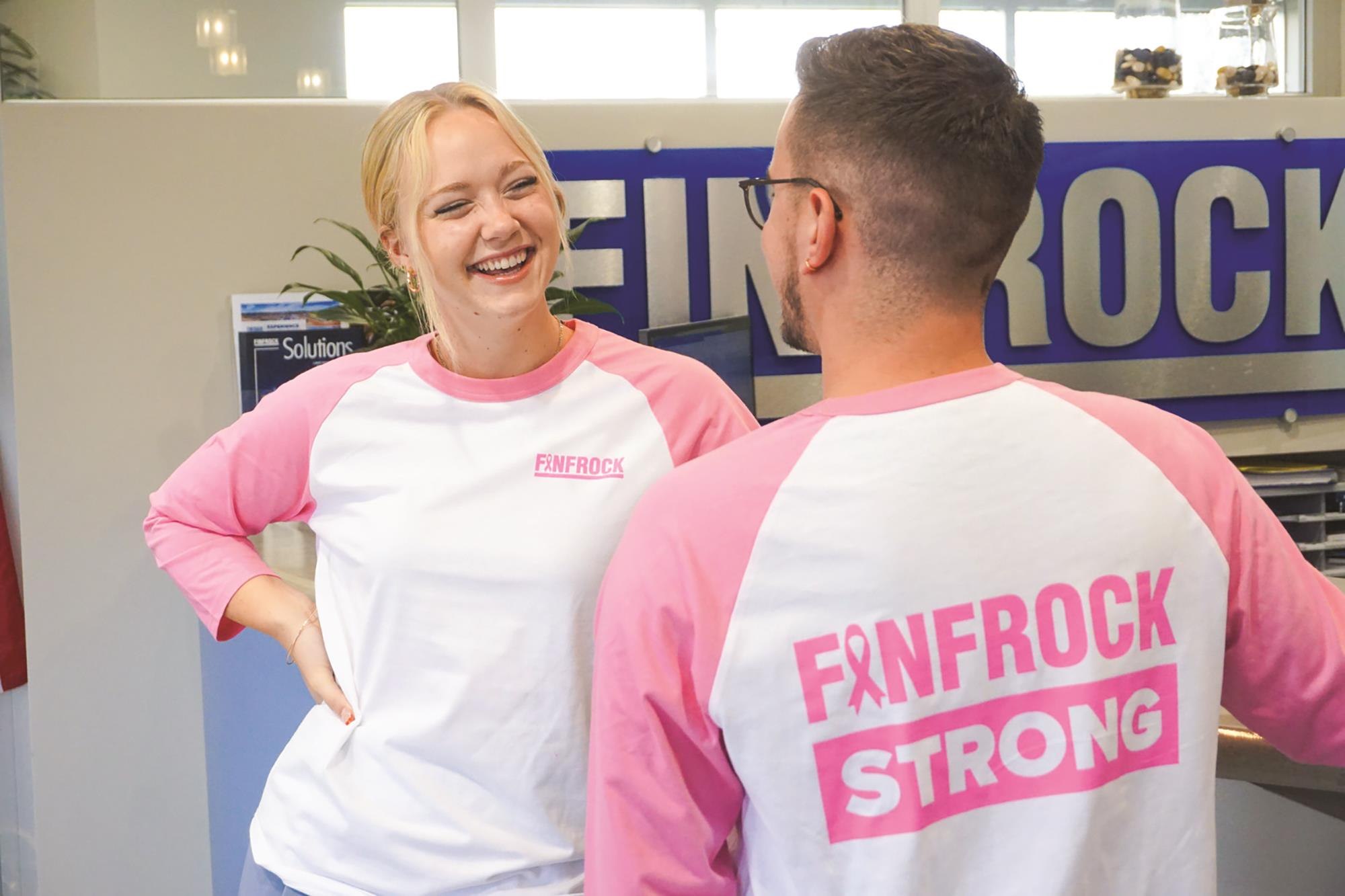 FINFROCK team wearing FINFROCK Strong apparel