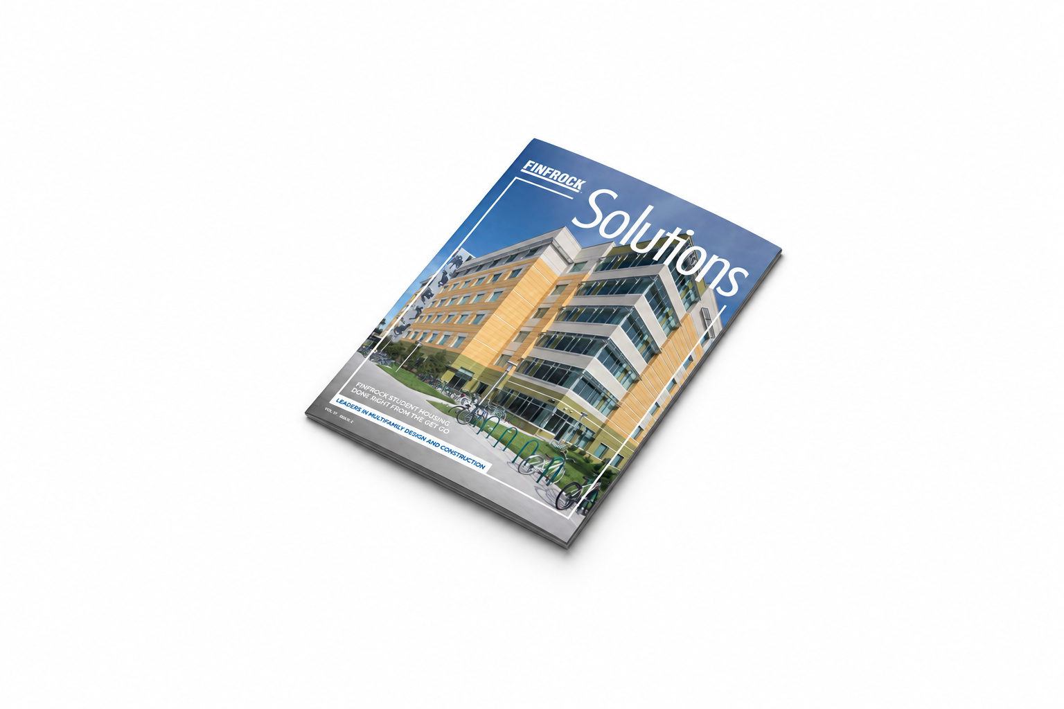 FINFROCK Solutions publication front-cover mockup