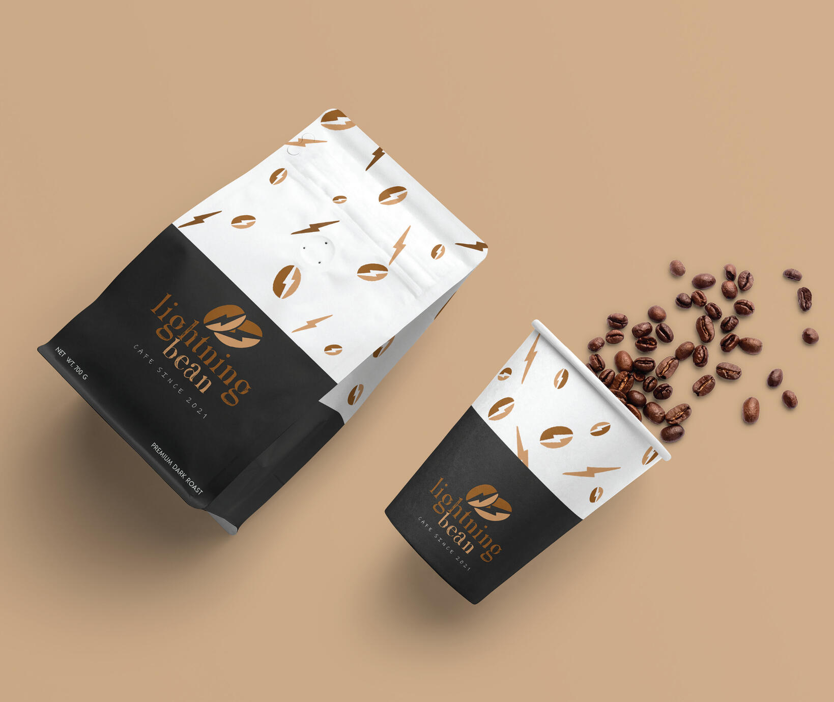 Lightning Bean Coffee | Branding