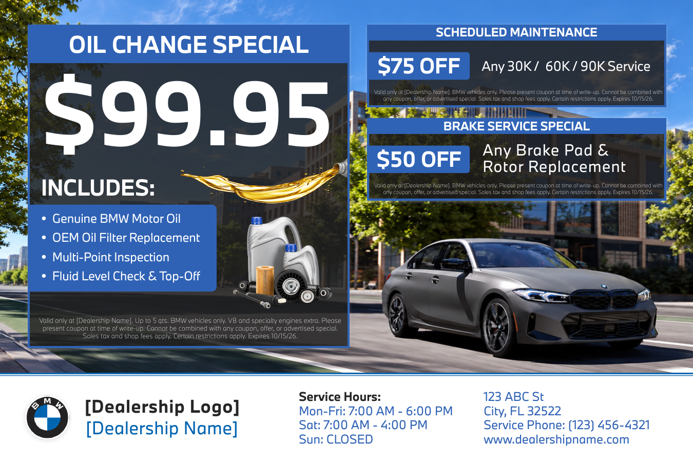 BMW direct mail print campaign preview